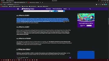 379 what is the EUID in linux?