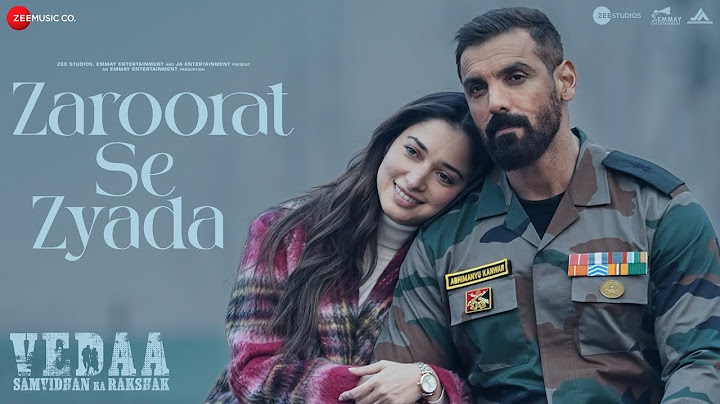 Zaroorat Se Zyada - Arijit Singh & Amaal Mallik | John Abraham & Tamannaah | Vedaa