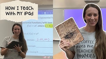 How I Use My iPad for Teaching | Step-By-Step Setup + Best Apps Notes UPDATED #highschoolmathteacher
