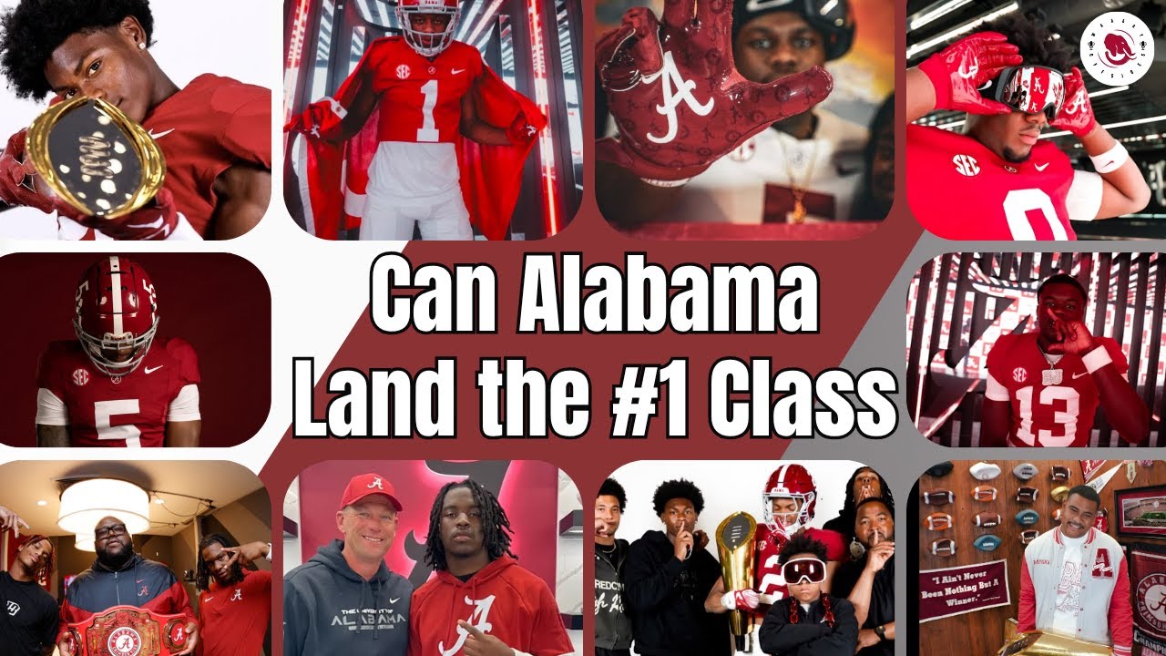 Can Alabama Football Finish With the Number 1 Recruiting Class in 2026?