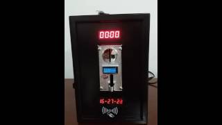 timer box with coin operated and card reader system