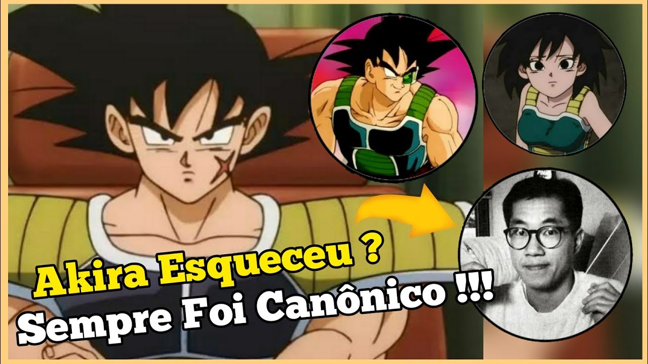 Este era a história original de Toriyama para Bardock, pai de Goku