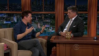 Late Late Show with Craig Ferguson 10/9/2013 Sean Hayes, Tom Cotter