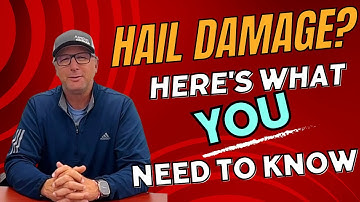 Hail Damage to Your Vehicle? Here