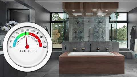 Setting and adjusting the humidistat of a humidity sensing bathroom exhaust fan