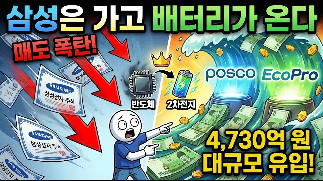 삼성전자 팔고 이 종목 샀다, 외국인 4,730억 폭풍 매수의 진실