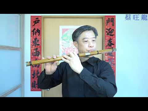 茉莉花 ( Muo Li Hua )／The Jasmine Flower／笛子版 / Chinese Flute ( DiZi )／2021 - 2 - 17