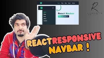 React Responsive Navbar - Beginner React JS Project