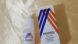 أفضل تقطيرة لعلاج الاحمرار وصفاء العين وكل مشاكل العين maxidrol