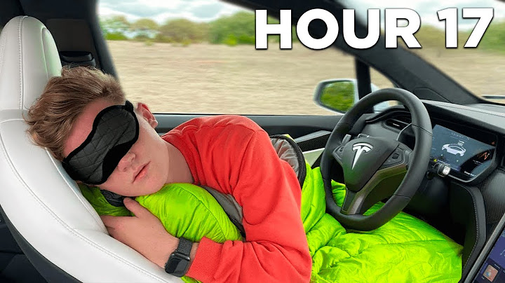 Tesla Autopilot pendant 24 heures d'affilée!