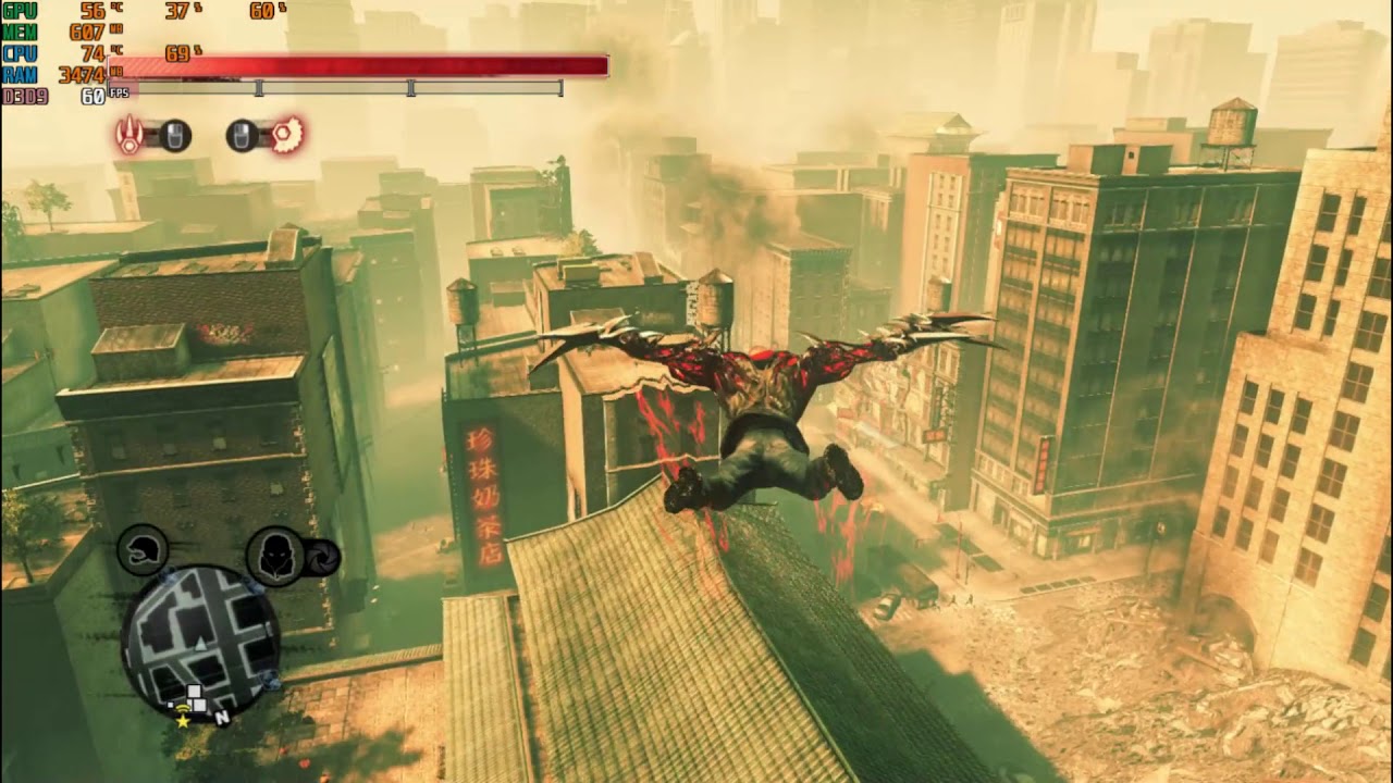 Prototype 2 Gameplay | i5 3470 | Asus GTX 950 | FPS Monitor - YouTube