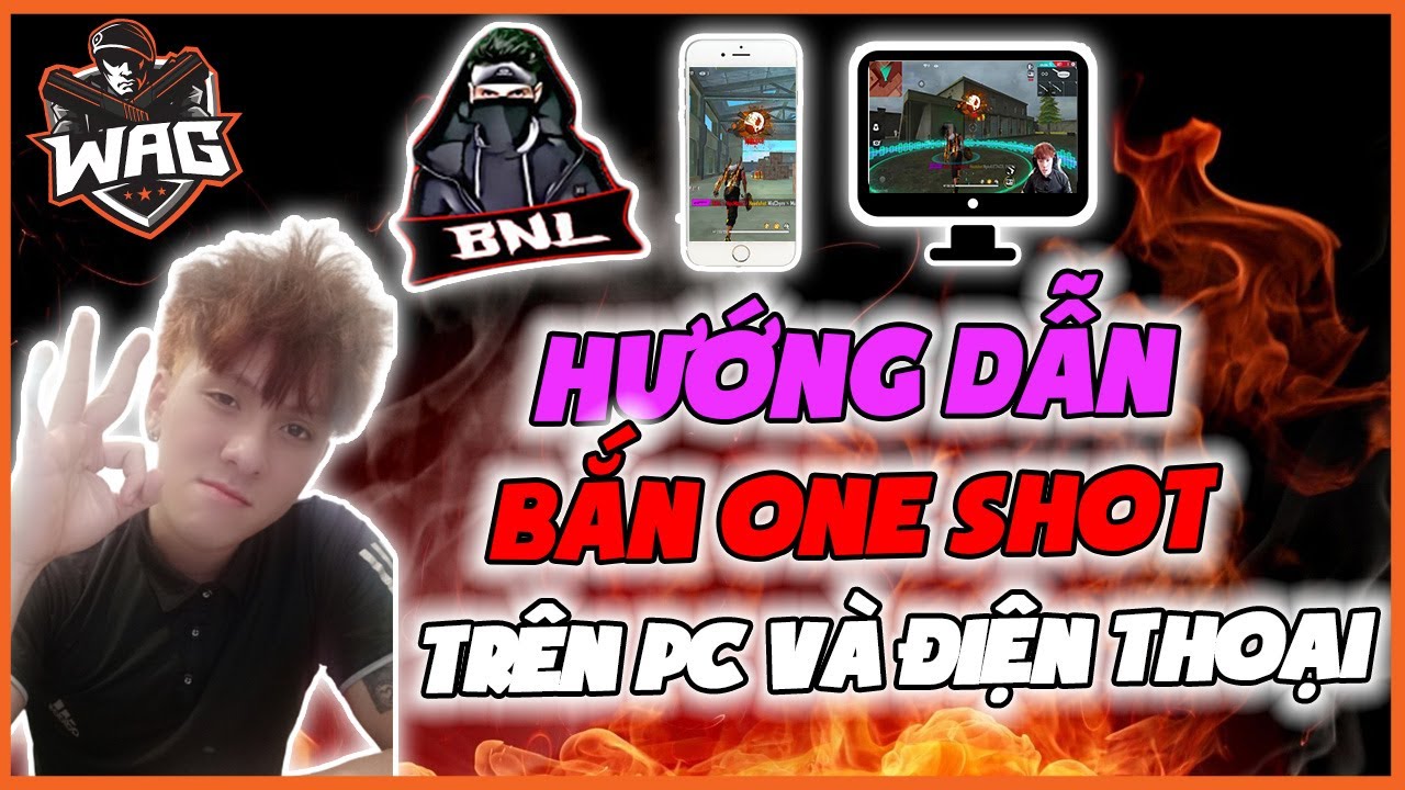 [ Free Fire ] Hướng Dẫn Cách Bắn OneShot M1014 Trên PC Giống BNL Và