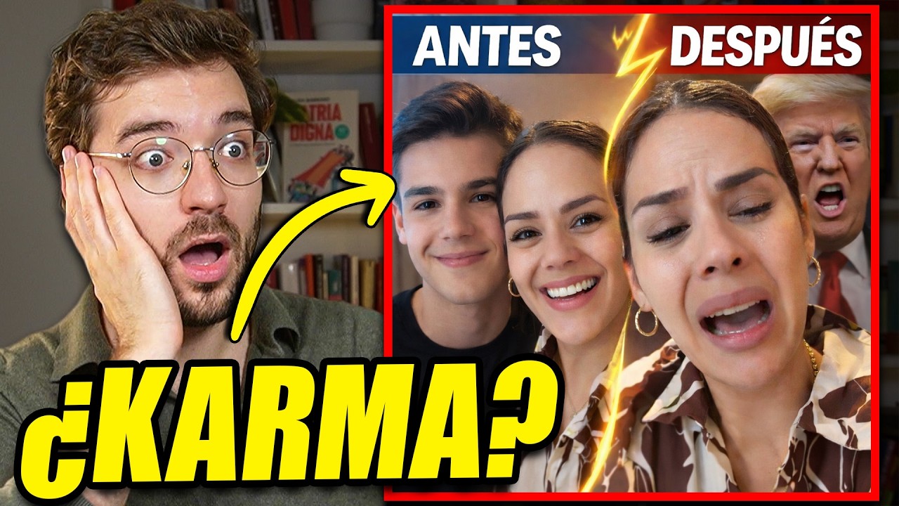 LATINA DEFENSORA DE TRUMP LLORA PORQUE DETUVIERON A SU HIJO