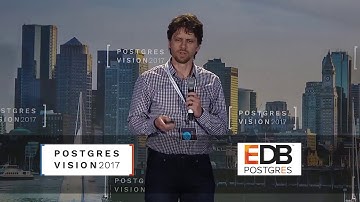 Peter Eisentraut Lightning Talk at Postgres Vision 2017