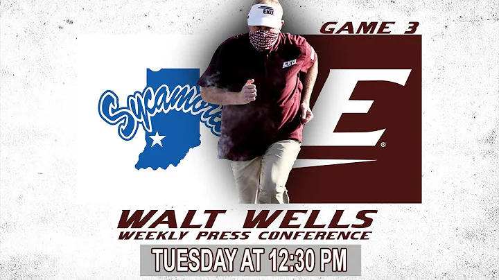 EKU Football || Weekly Press Conference Game 3 (Wa...