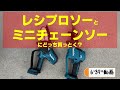 【DIY】レシプロソーとミニチェーンソー どっち買っとく？