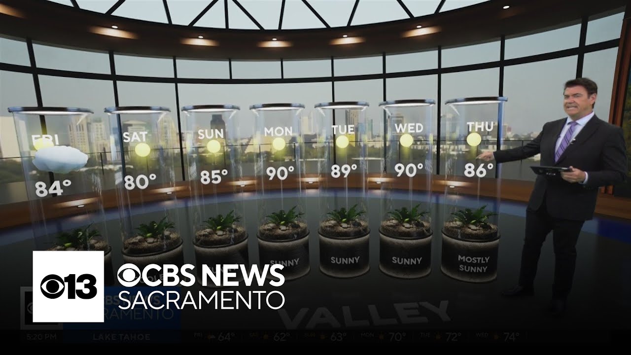 Thursday evening weather forecast - June 25, 2026