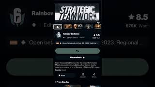 KESE DOWNLOAD KARE NEW GAME RAINBOW SIX MOBILE ! screenshot 1