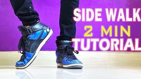 How to do the Glide /Slide / Side Walk  || Step by step Tutorial