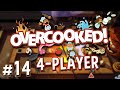 Overcooked - #14 - FINAL BOSS (4 Player Overcooked Co-op Gameplay)