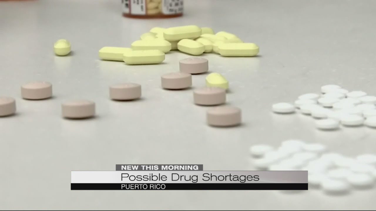 FDA: Drug shortages possible due to Puerto Rico power outage