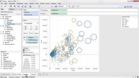 Tableau Training & Tutorials   05 08 Visual Analytics   Ways to Filter 2