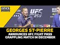 Georges stpierre announces grappling match on ufc fight pass  mma fighting