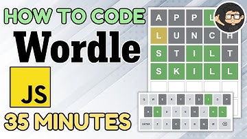 Build a Wordle Clone in JavaScript HTML CSS