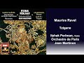 Capture de la vidéo Maurice Ravel: Tzigane - Itzhak Perlman - Orchestre De Paris - Jean Martinon