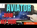 Get Your Lincoln Aviator Door Code in Minutes (Works on Older Models Too!)