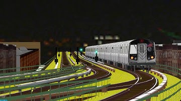 [OBND] openBVE RP Multiplayer Metro Subway Simulator: (F) 179 Happy Birthday Run Tellabrainz
