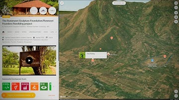 Call to action button for explorer.land