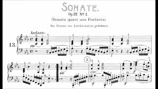 Beethoven: Sonata No.13 in E-flat Major, &quot;Quasi una fantasia&quot; (Korstick, Lortie, Goode)
