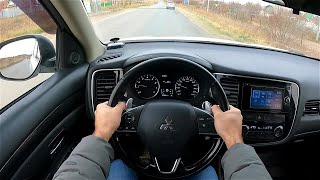 2015 Mitsubishi Outlander 2.4L (167) POV TEST DRIVE