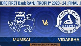 Final, Mumbai vs Vidharbha Full Match highlights !! Ranji Trophy 2023/24, Champion Mumbai 🏆🎯