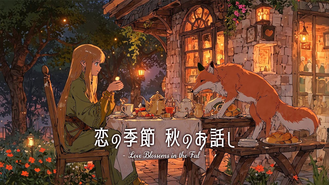【作業用BGM】心を癒すゆったりBGM / 恋の季節 秋のお話し - Love Blossoms in the Fall -