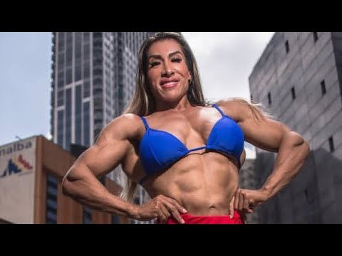 FBB IFBB PRO GABY VEGA FEMALE BODYBUILDING 2023 GIRLS WITH MUSCLES FLEXING LIFT CARRY