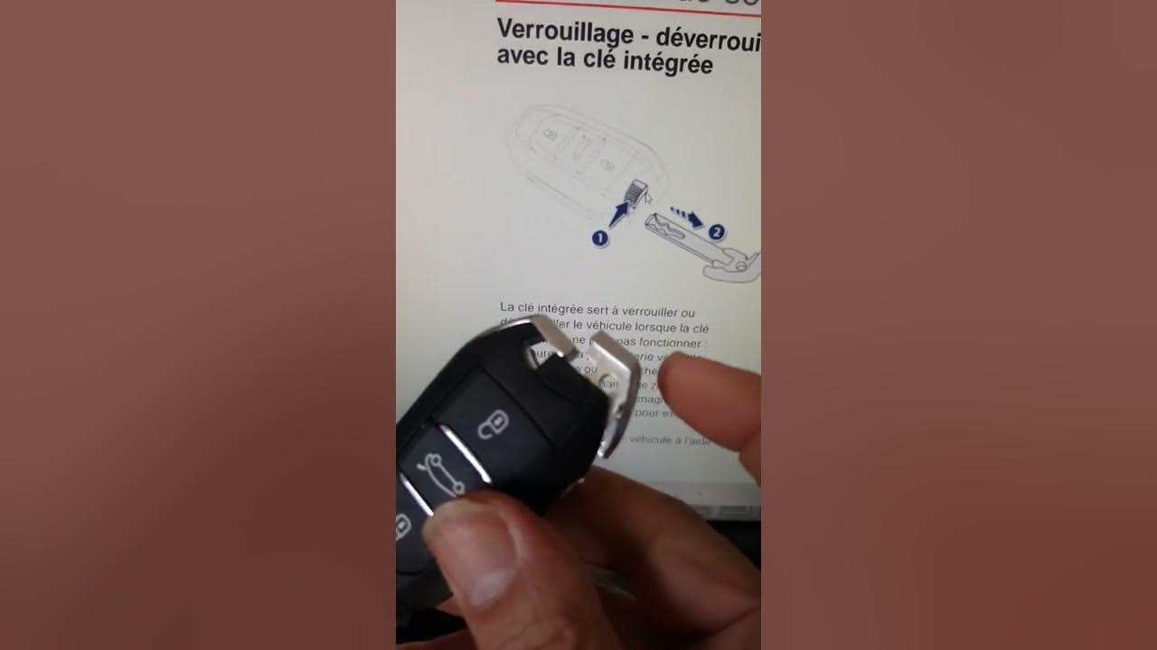 REPARER CLE 308 3008 407 208 2008 206+ c3 c4 PICASSO CACTUS AIRCROSS