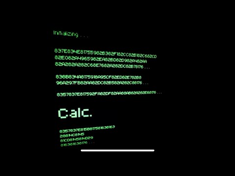 Calc(歌ってみた)
