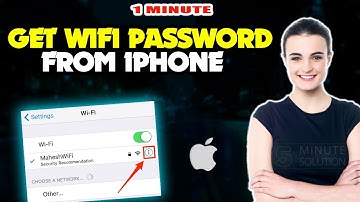 How to get WIFI password from iPhone/iPad | See Connected WiFi Password on iPhone 2024