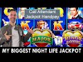 ⭐ My BIGGEST JACKPOT EVER On Lock It Link Nightlife Slot Machine