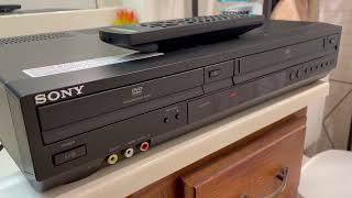 Sony SLV-D380P DVD and VCR Combo Recorder w/ Remote