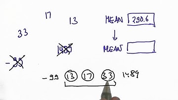 Trimmed Mean 2 Solution - Intro to Statistics