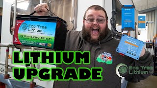 The Urban Motorhome Eco Tree Lithium Battery Upgrade