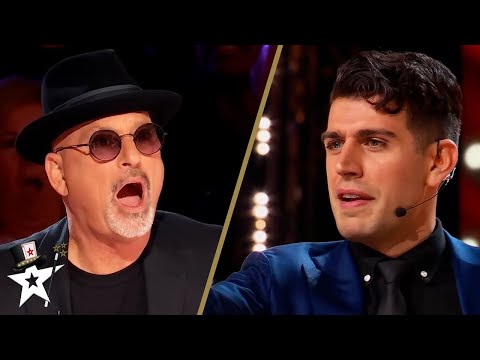 HILARIOUS Magician SHOCKS Judges With INCREDIBLE Magic Trick!