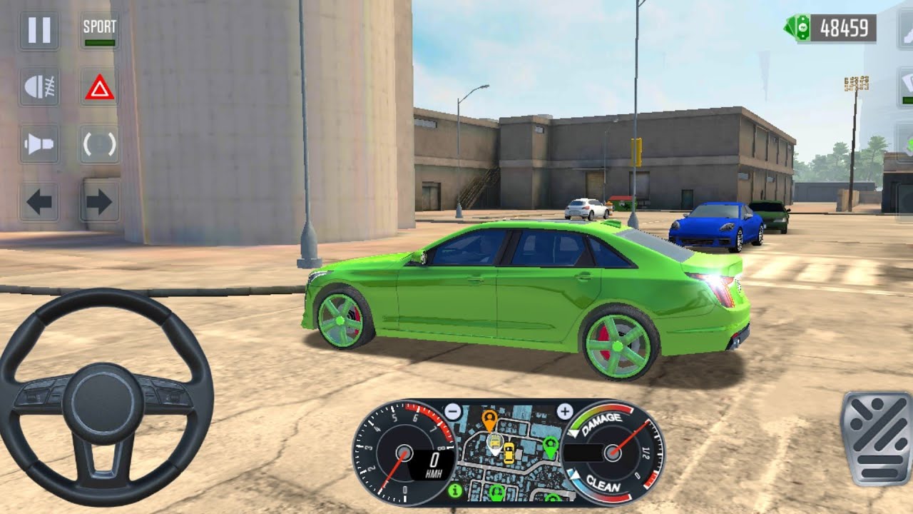 Car Edition Cadillac Edit Color Rims Taxi Sim Private Car|Car Game|Car ...