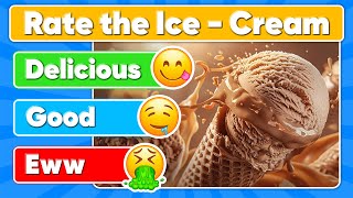 Ice Cream Flavors Tier List 🍦🍨 Rate the Ice Cream Flavors | Daily Quiz