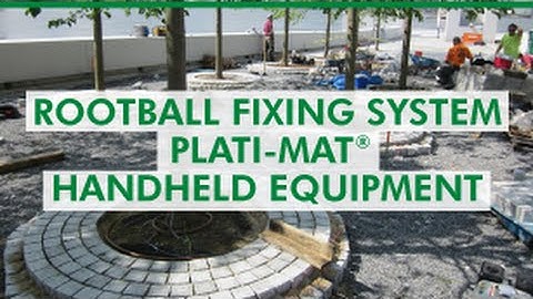 Platipus Rootball Fixing System - Plati-Mat® - Handheld Equipment