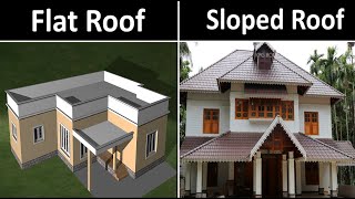 Flat Roof vs Sloped Roof | Which is Better?
