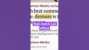 Cool text match cut effect with just your phone and CapCut #capcut #editing #texteffect